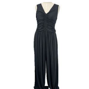 Elegant Black Sleeveless Jumpsuit